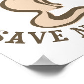 Een katje besparen negen levens poster (Hoek)