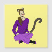 een katmeisje (Voorkant)