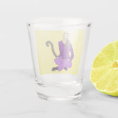 een katmeisje shot glas (Achterkant)