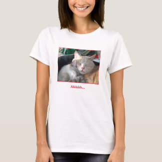 Een kattebrok opslaan t-shirt