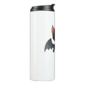 Een kattendemon op Halloween Night Classic T-Shirt Thermosbeker (Gedraaid links)