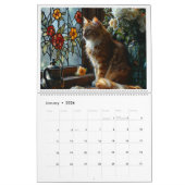 Een kattenkalender - door Catherine D. Marchand Kalender (Jan 2026)