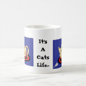 Een kattenleven koffiemok (Center)