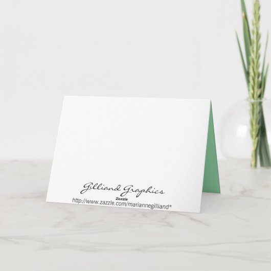 Een Kawaii Christmas Kaart (Achterkant)