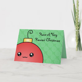 Een Kawaii Christmas Kaart