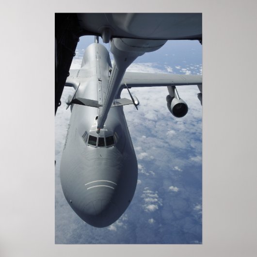 Een KC-10 Extender bereidt zich voor om een C-5 Ga Poster (Voorkant)