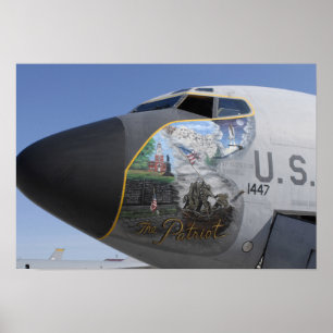 Een KC-135 Stratotagalende patriottische neus Poster
