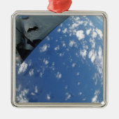 Een KC-135 Stratotanker vult een B-2-geest Metalen Ornament (Voorkant)