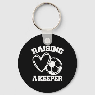 Een Keeper Doelman Voetbal Doelman Mo Mama Opvoede Sleutelhanger
