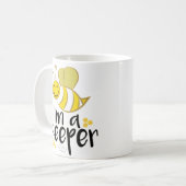 Een keeper Funny Bee Coffee Mok Gift (Voorkant links)