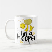 Een keeper Funny Bee Coffee Mok Gift (Links)