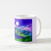 Een keer in de twee manen kunst koffiemok (Voorkant rechts)