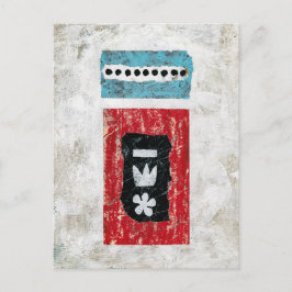 Een keer in Sevilla Briefkaart - Abstracte kunst