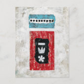 Een keer in Sevilla Briefkaart - Abstracte kunst (Voorkant)