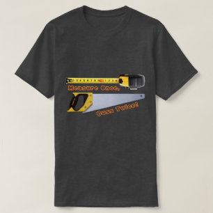 Eén keer meten, twee keer vloeken - Een MisterP T- T-shirt