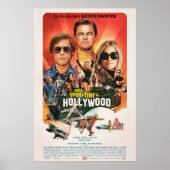 Een keer op een tijd in Hollywood HD Poster (Voorkant)