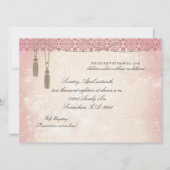 Een keer op Time Champagne Brunch Vrijgezellenfees Kaart (Achterkant)