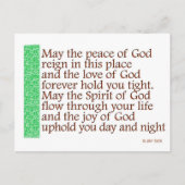 Een Keltische zegeling Briefkaart (Voorkant)