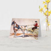 Een Kentucky Breaking Cart Kaart (Gele Bloem)