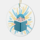 Een keramisch Ornament Reader omhoog (Links)