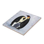 Een keramische titel uit de Penguin-reeks Tegeltje (Zijkant)