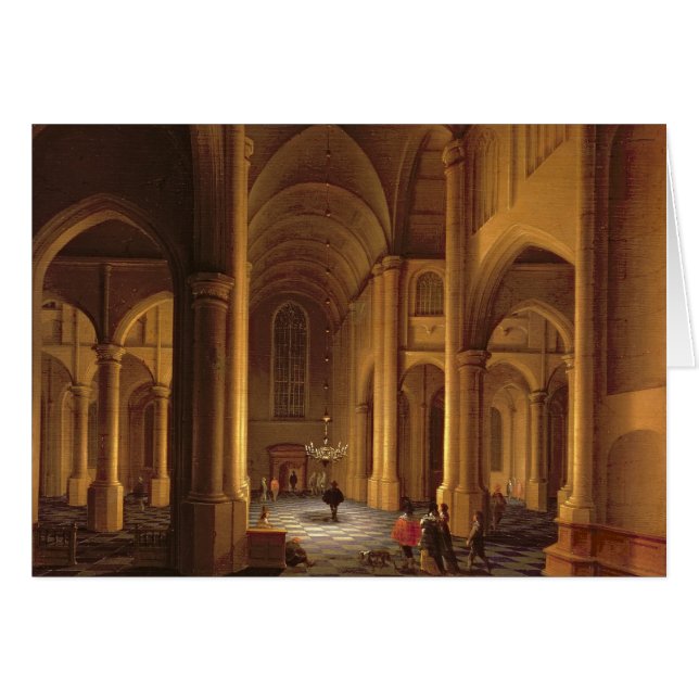 Een kerkinterieur (Voorkant Horizontaal)