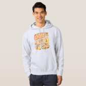 Een kers / kersen illustraties hoodie (Voorkant volledig)