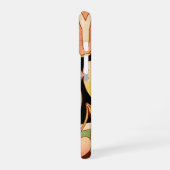 Een kers / kersen illustraties iPhone 16 hoesje (Linkerkant)