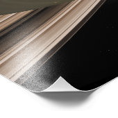 Een kersenrode aurora foto afdruk (Hoek)