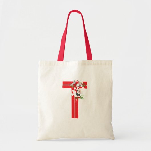 Een kerst - Canvas tas (Voorkant)
