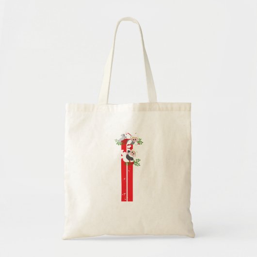 Een kerst - Canvas tas (Voorkant)