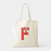 Een kerst - Canvas tas (Achterkant)