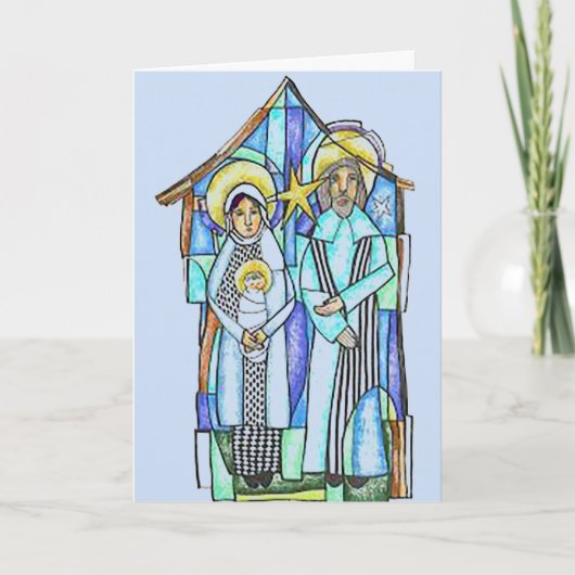 Een kerst Fit voor Angels Christmas Wenskaart Kaart (Voorkant)