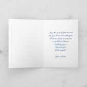 Een kerst Fit voor Angels Christmas Wenskaart Kaart (Binnen)