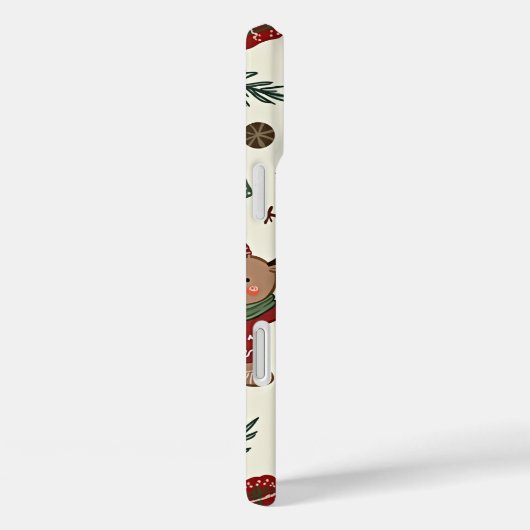 Een kerst iPhone 16 plus hoesjes (Achterkant / Rechts)