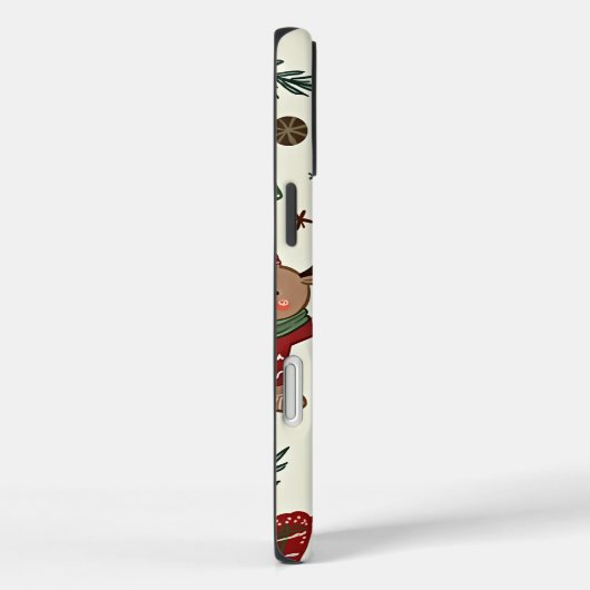 Een kerst iPhone 16 plus hoesjes (Achterkant / Rechts)