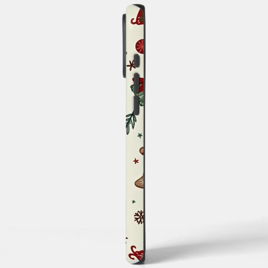 Een kerst iPhone 16 Pro Max hoesjes (Achterkant / Links)