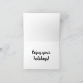 Een kerst Kaart voor medewerkers (Binnen)