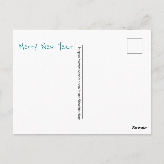 Een kerst met een Chill Briefkaart (Achterkant)