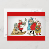 Een kerst met een smet feestdagenkaart (Voorkant / Achterkant)