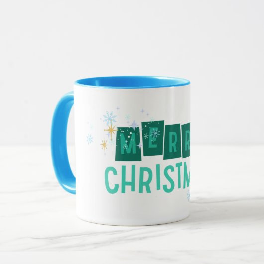 Een kerst mok (Voorkant links)