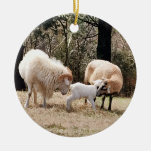 Een Kerst op de boerderij Keramisch Ornament