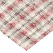 Een kerst Tartan Floral Design Series #15 Lange Tafelloper (Hoek)