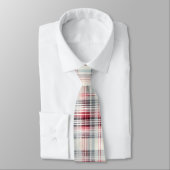 Een kerst Tartan Floral Design Series #24 Stropdas (Gebonden)