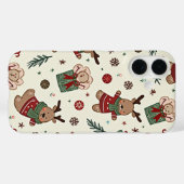 Een kerst telefoonhoesje Case-Mate iPhone case (Achterkant (horizontaal))
