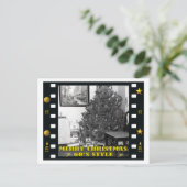 EEN KERST UIT DE JAREN 60 FEESTDAGENKAART (Staand voorkant)