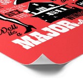 Een kerstartikelpictogram poster (Hoek)