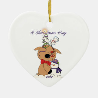 Een kerstbeker 2012 keramisch ornament