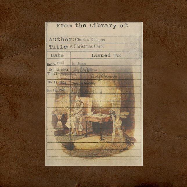 Een kerstblad van Carol Junk Journal Ephemera (Creator heeft geüpload)