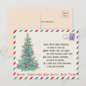 Een Kerstboom Briefkaart (Voorkant / Achterkant)